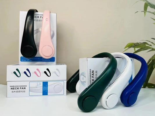 Portable Bladeless Hanging Rechargeable Neck Fan
